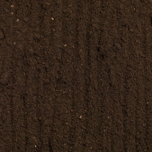 Close-up of rich, dark Top Soil, perfect for enhancing gardens and landscapes.